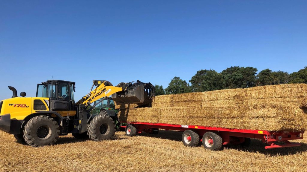 Transport de paille